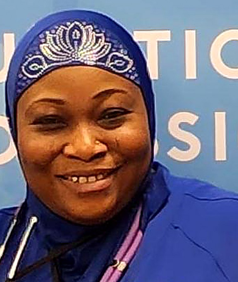 Latifat Oyetoro, founder of Queen Latifat Health, smiling.